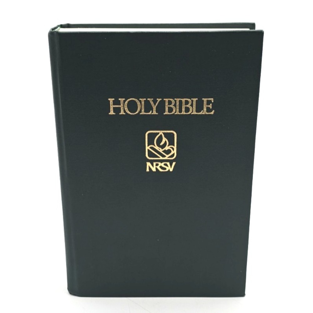 NRSV Holy Bible New Revised Standard Version Catholic Edition Green Hardcover